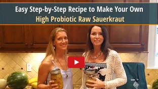 Easy Step-by-Step Recipe to Make Your Own High Probiotic Raw Sauerkraut (video) Easy Step-by-Step Recipe to Make Your Own High Probiotic Raw Sauerkraut (video)