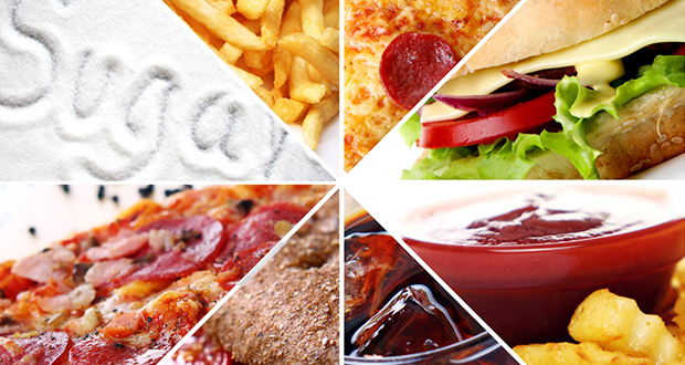 What are some unhealthy foods that you should avoid?