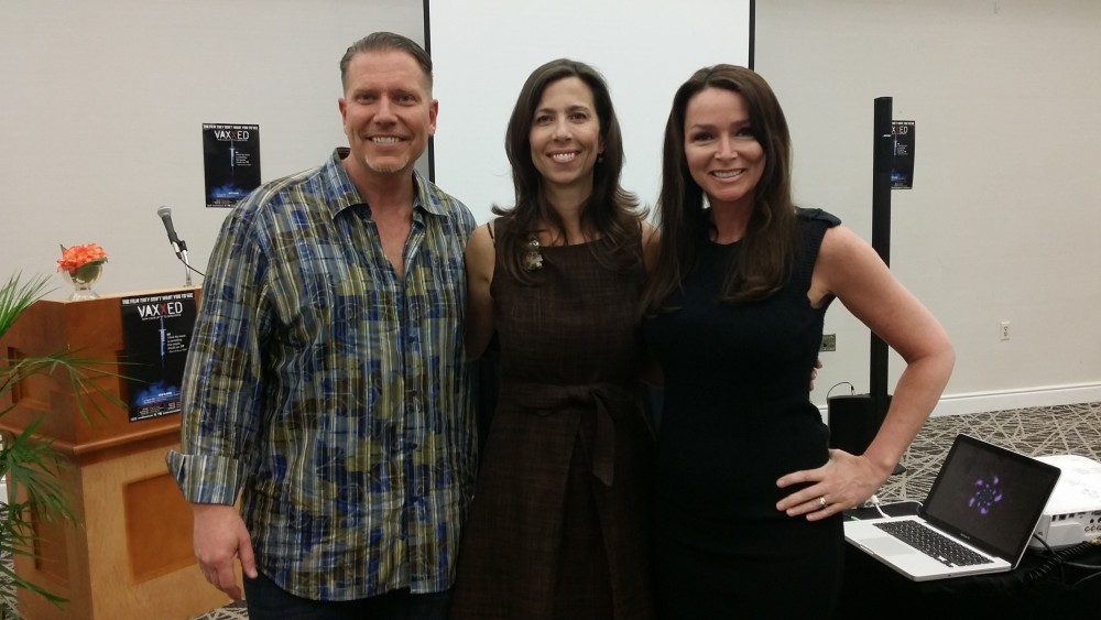 Ty Bollinger, Michelle Ford (Revolution For Truth), and Charlene Bollinger