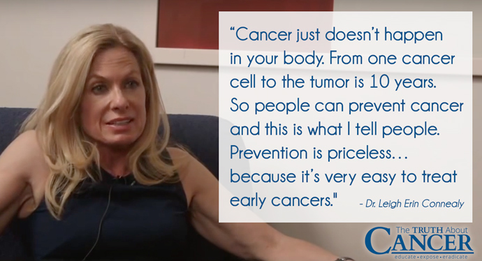 Cancer doesn't just happen. prevention is priceless.