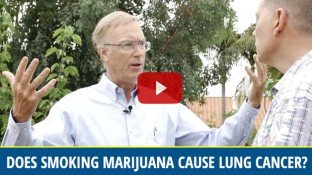 Does Smoking Marijuana Cause Lung Cancer? (video) Does Smoking Marijuana Cause Lung Cancer? (video)