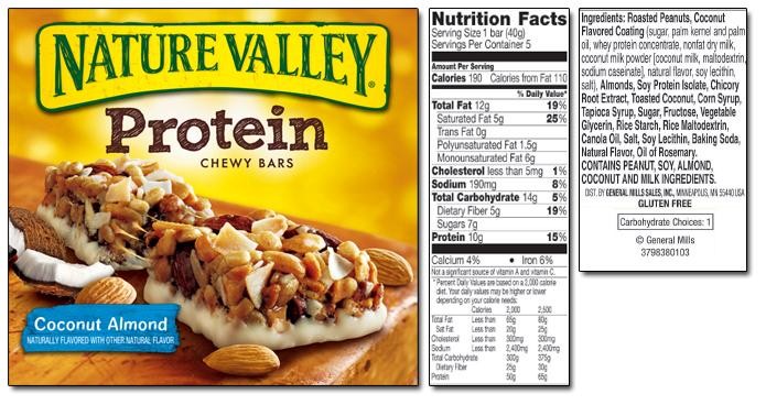 are there hidden carcinogens in nature valley products