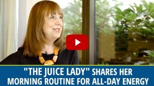 "The Juice Lady" Shares Her Morning Routine for All Day Energy (video) "The Juice Lady" Shares Her Morning Routine for All Day Energy (video)