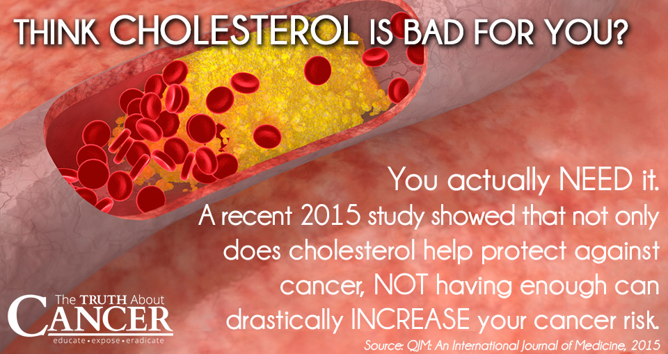 Statin drugs can harm. Cholesterol helps protect against cancer