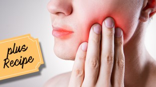 Sore Mouth Relief After Cancer Therapy: 7 Foods That Help (+ Recipe) Sore Mouth Relief After Cancer Therapy: 7 Foods That Help (+ Recipe)